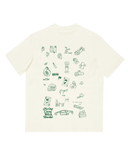 NO1C GRAPHIC TEE OFFWHITE